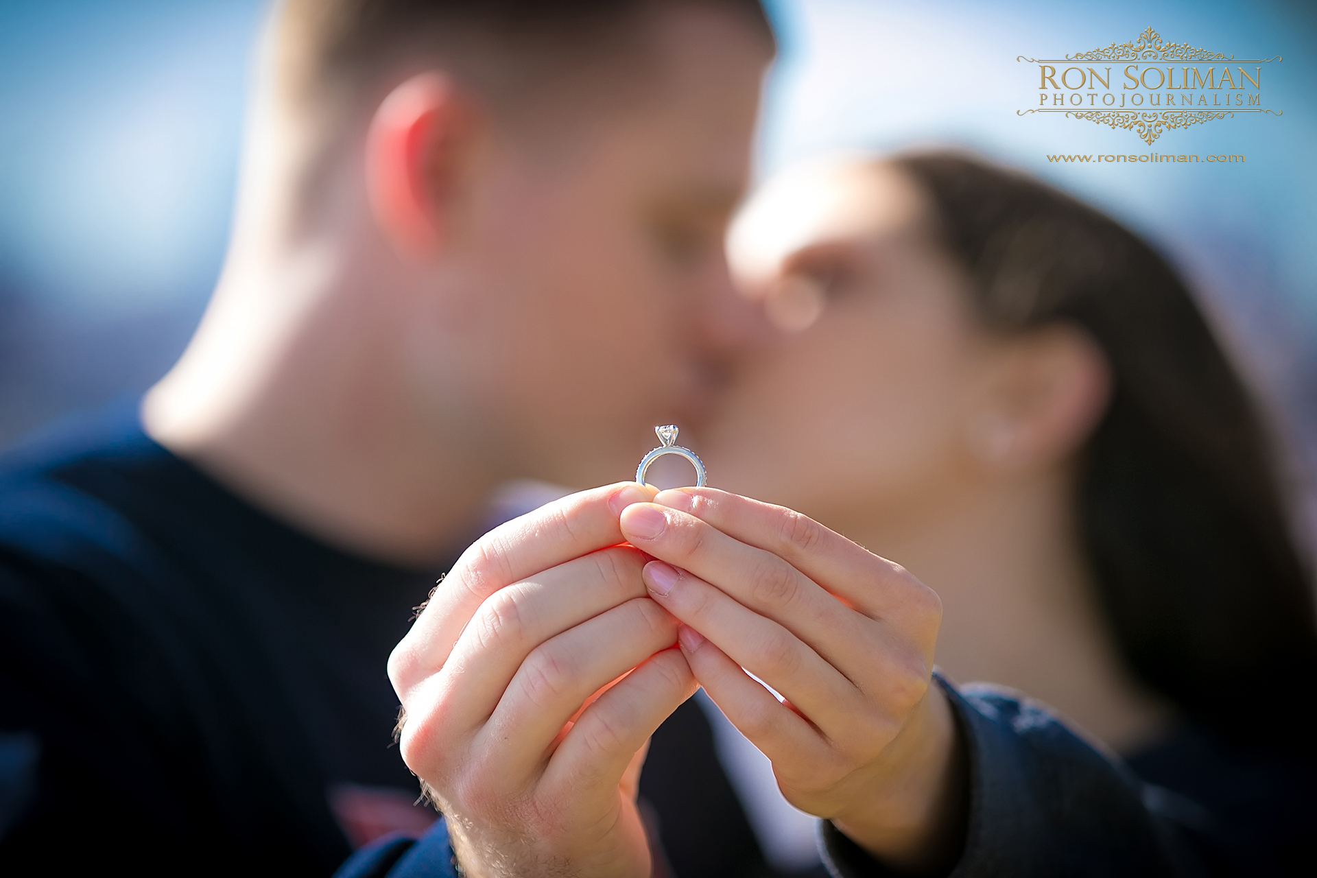 Jefferson Memorial engagement photos