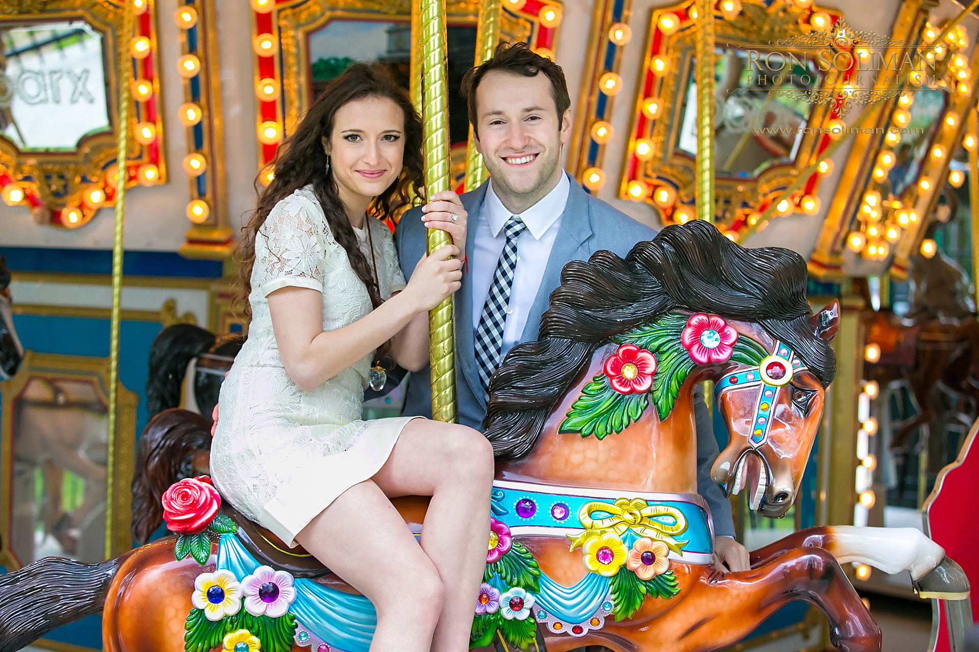 Franklin Square engagement photos