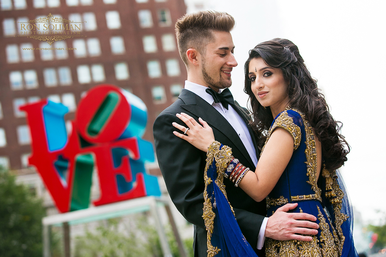 Indian wedding bridal party