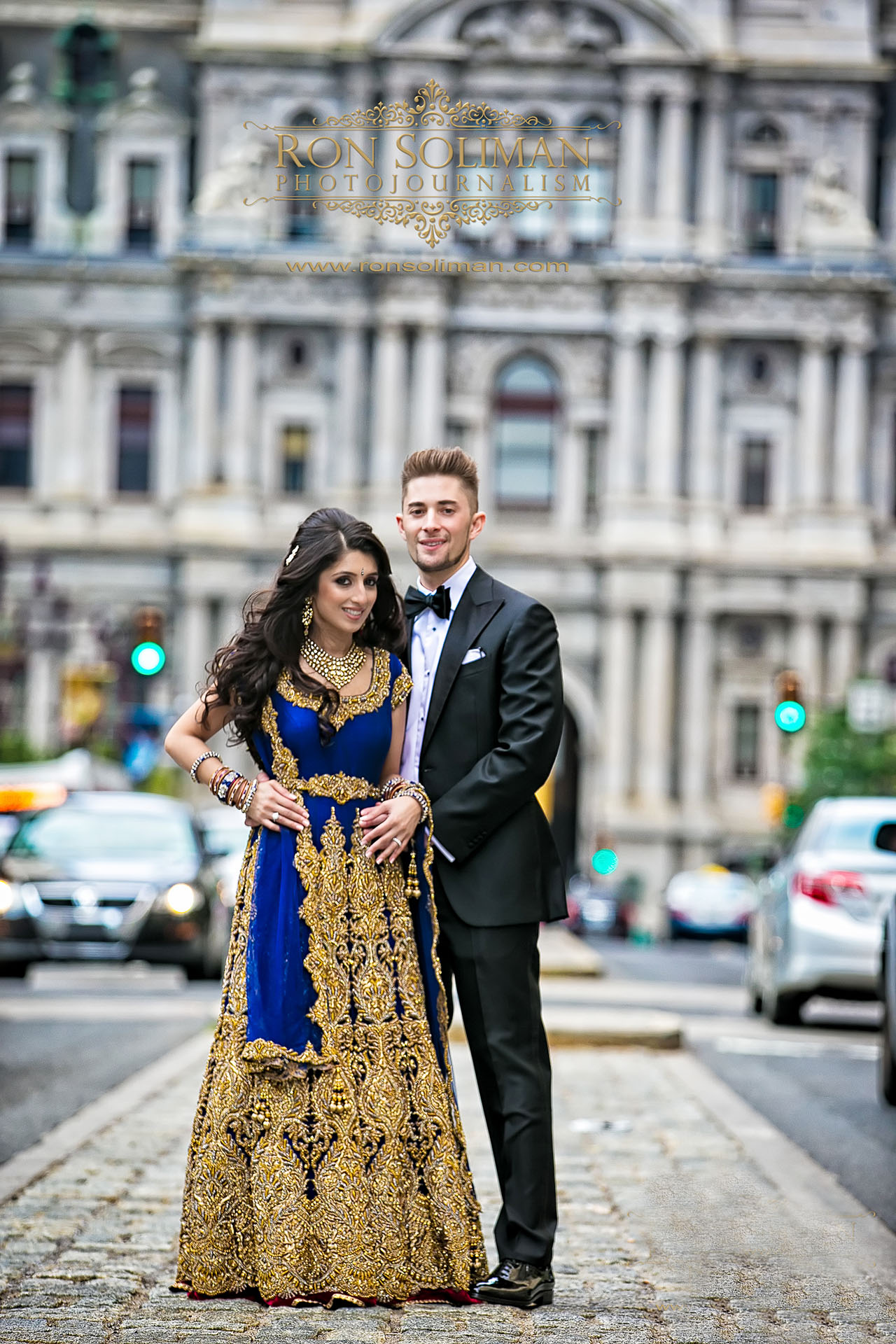 Indian wedding bridal party