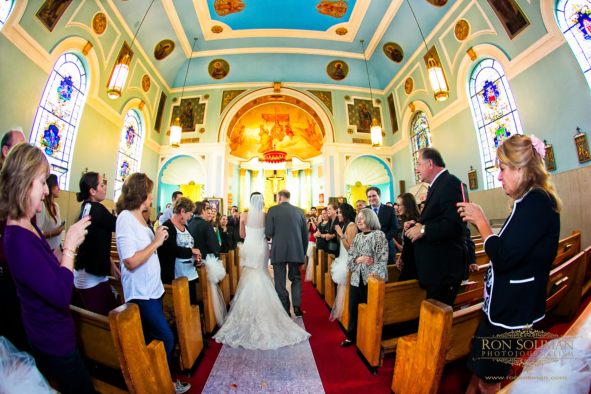 Our Lady of Mount Carmel Church wedding