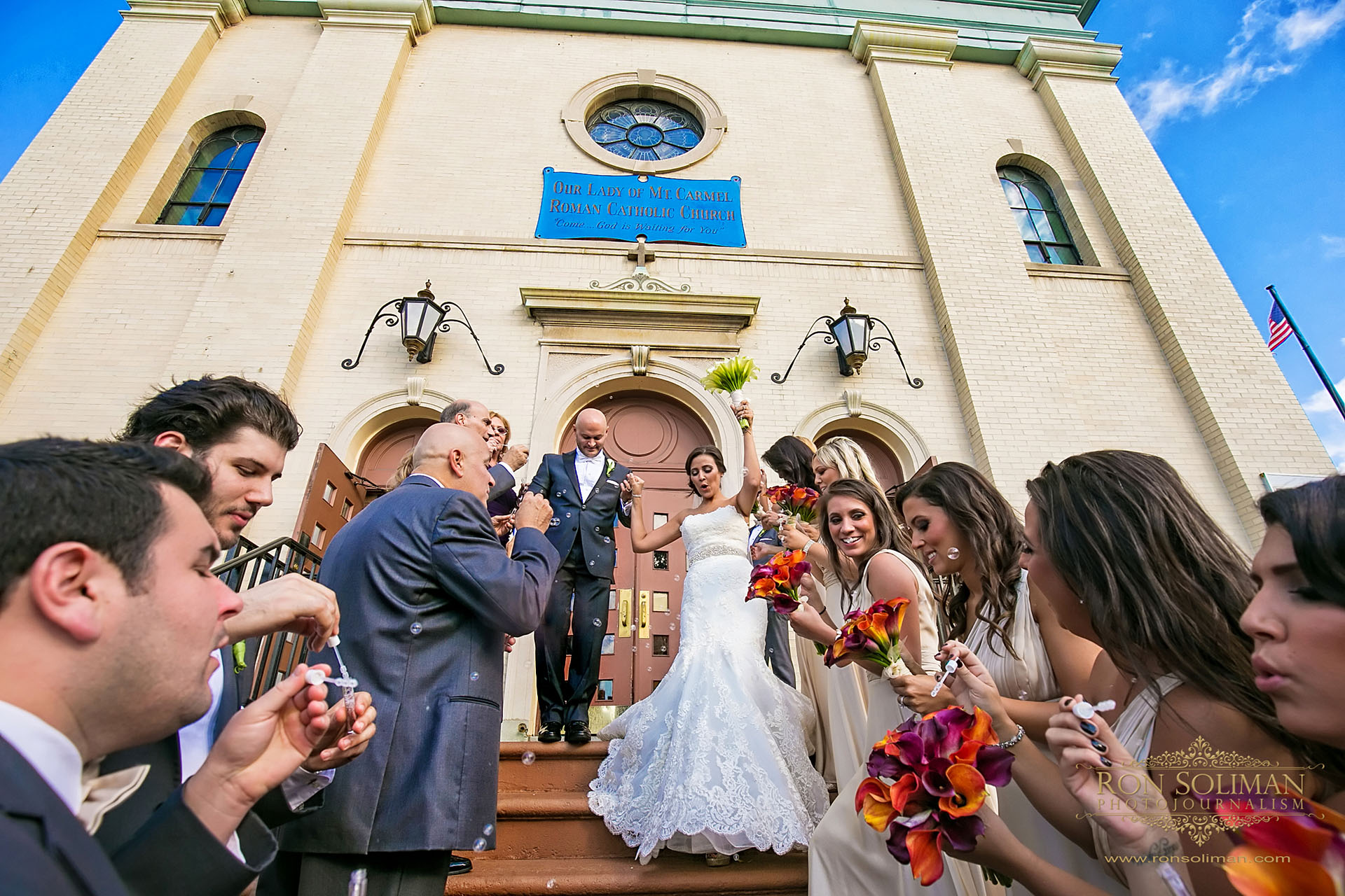 Our Lady of Mount Carmel Church wedding