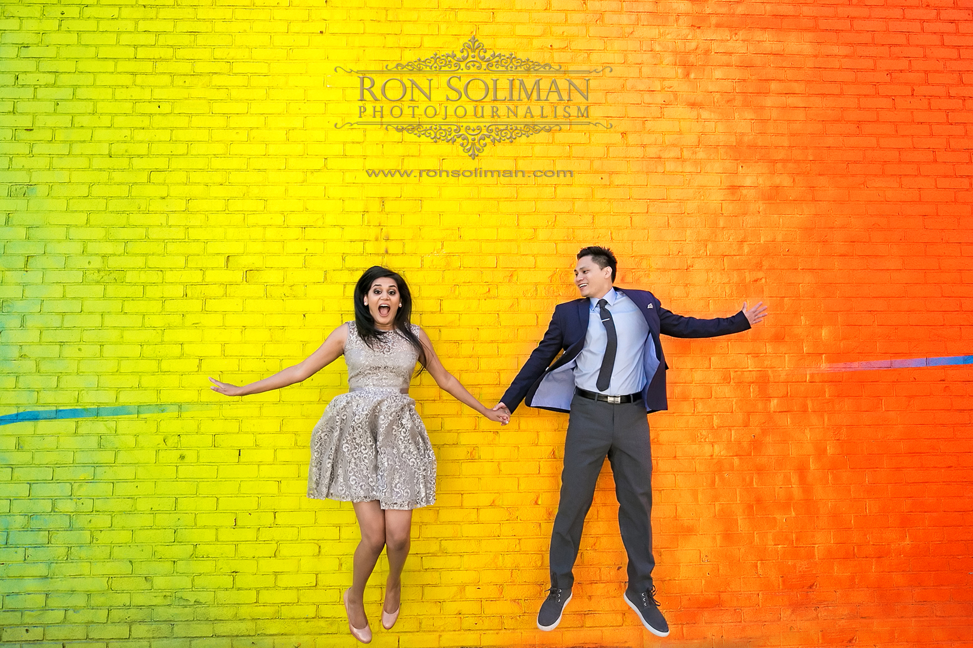 dumbo engagement photo