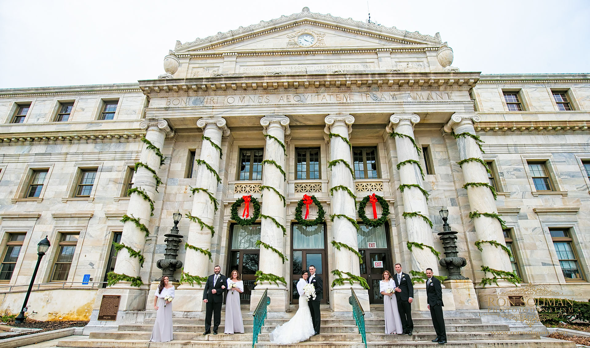 Media Pennsylvania Courthouse wedding photos