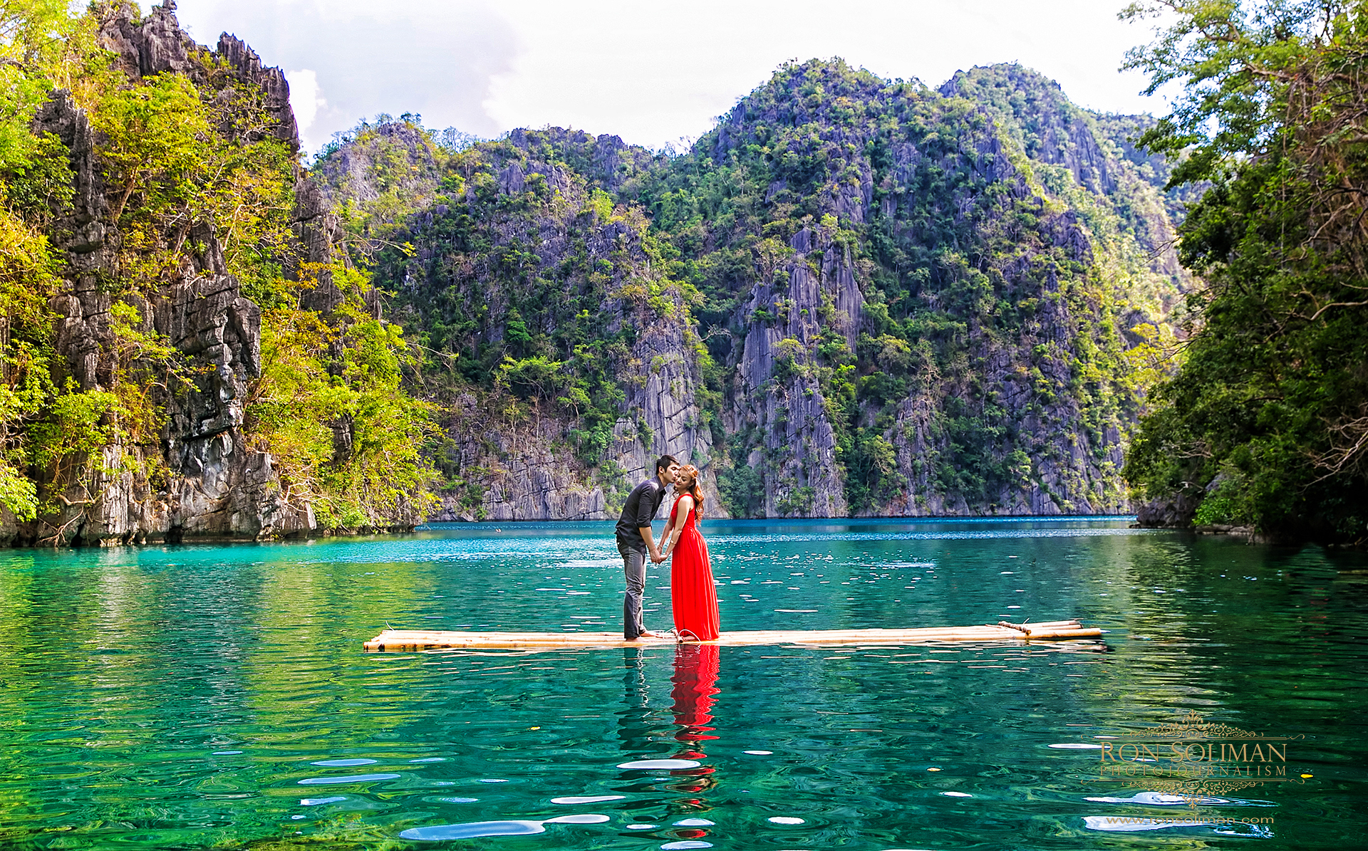 Kayangan Lake engagement photos