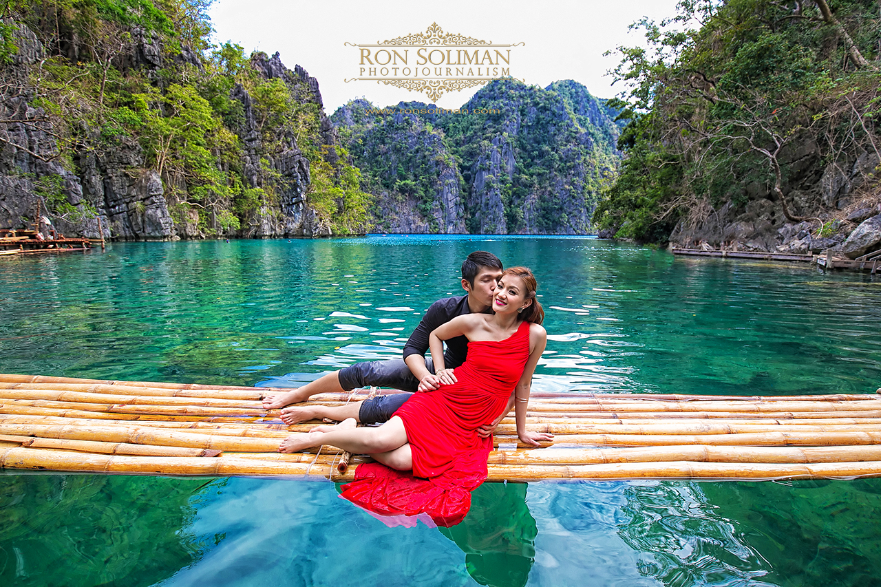 Kayangan Lake engagement photos