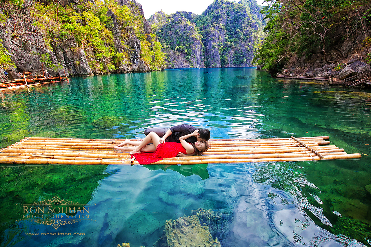 Kayangan Lake engagement photos