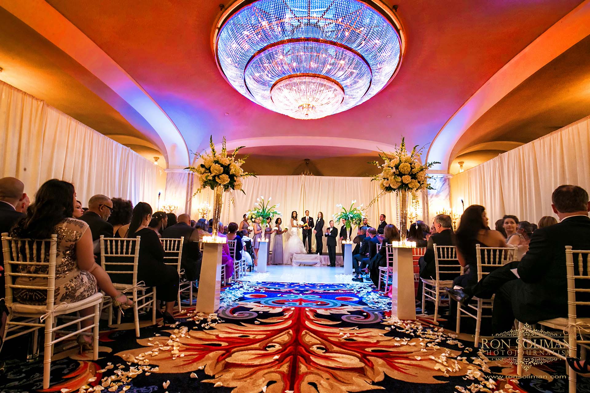 Ritz Carlton Wedding Philadelphia ballroom