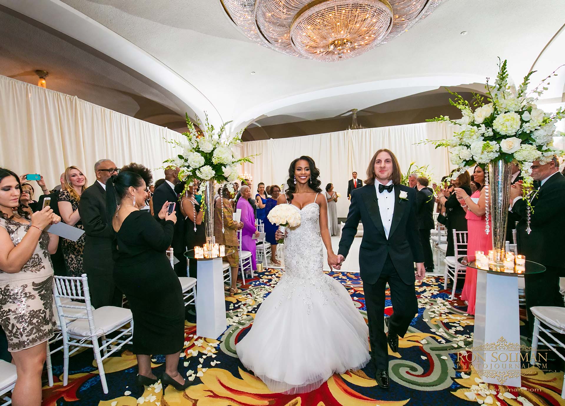 Ritz Carlton Wedding Philadelphia ballroom