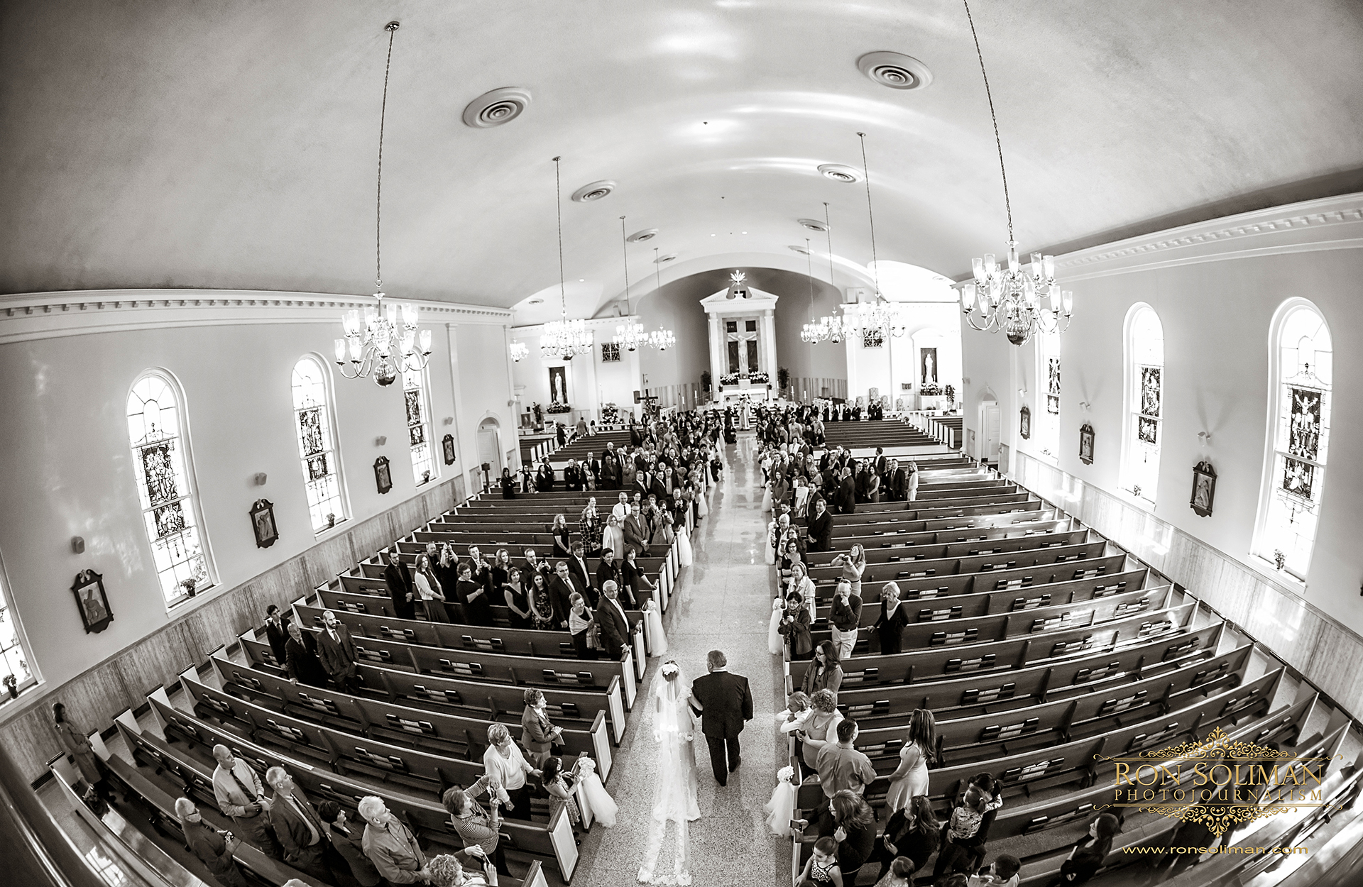 St. Dorothy Church wedding photos Drexel Hill