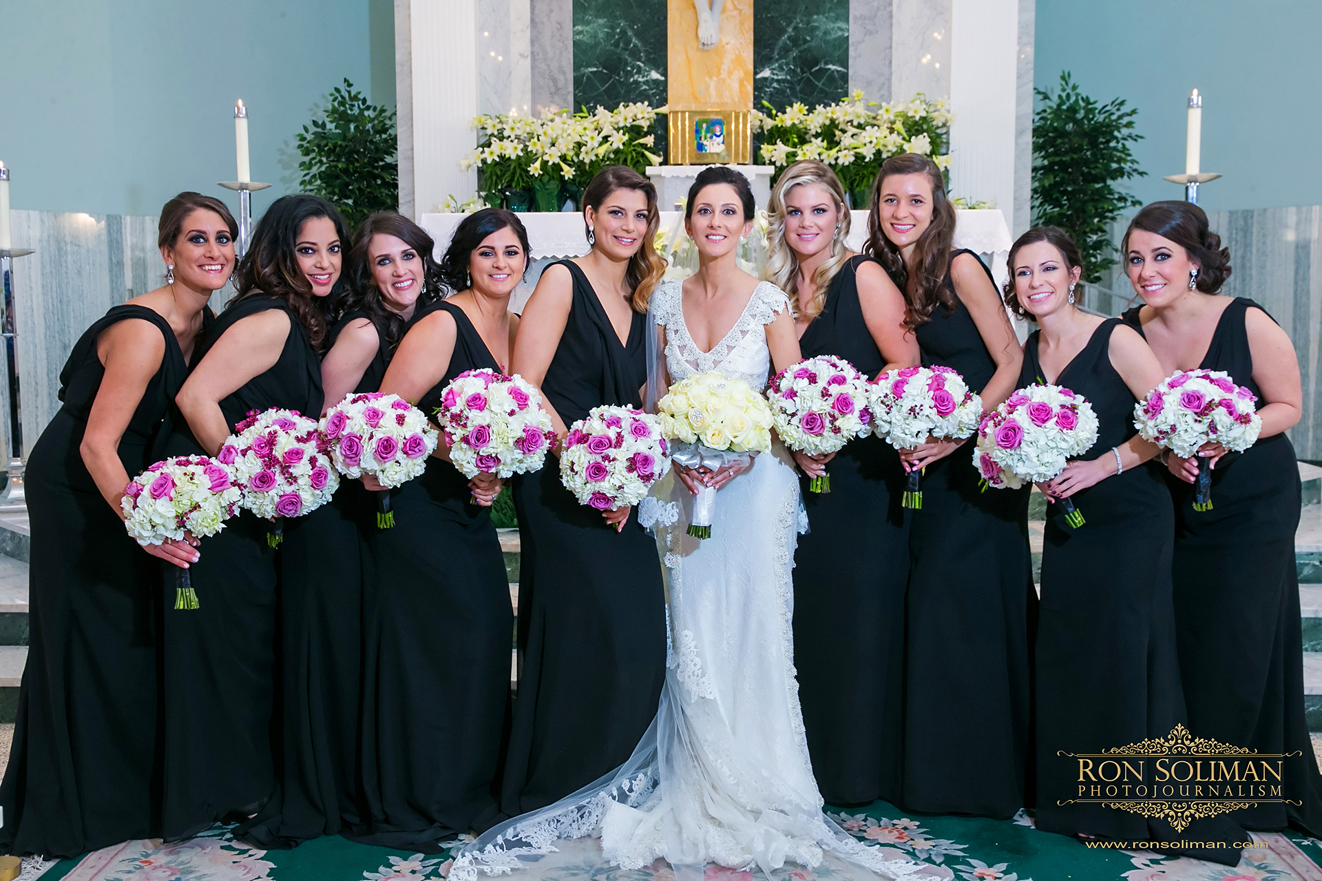 St. Dorothy Church wedding photos Drexel Hill