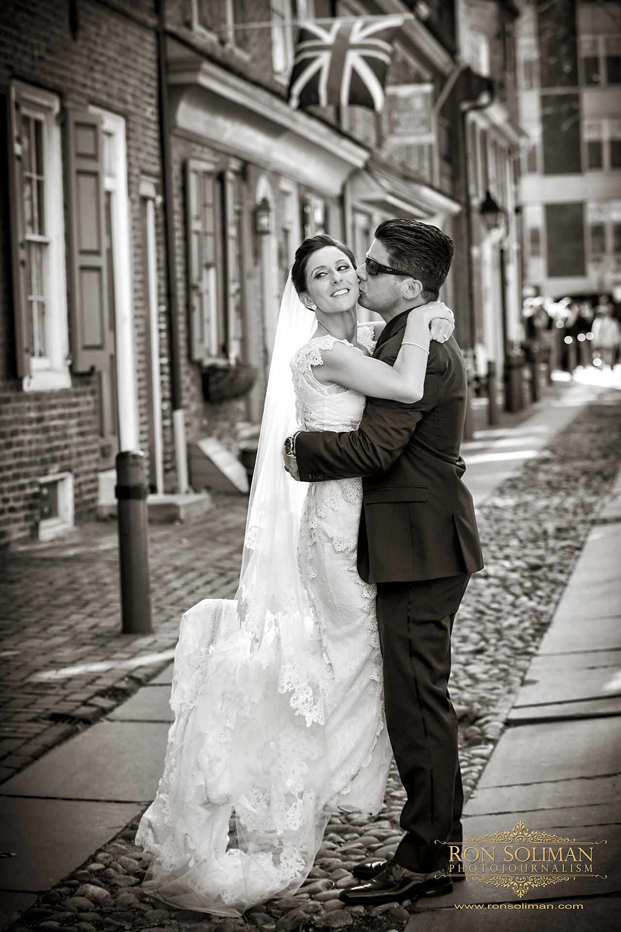 Elfreth's Alley wedding photos