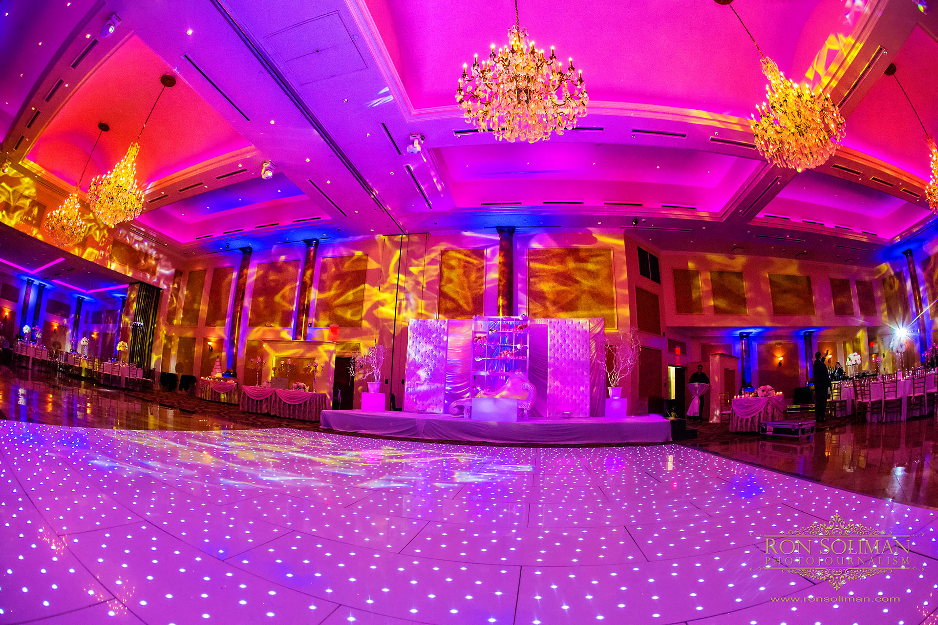 Indian wedding receptio at The Merion