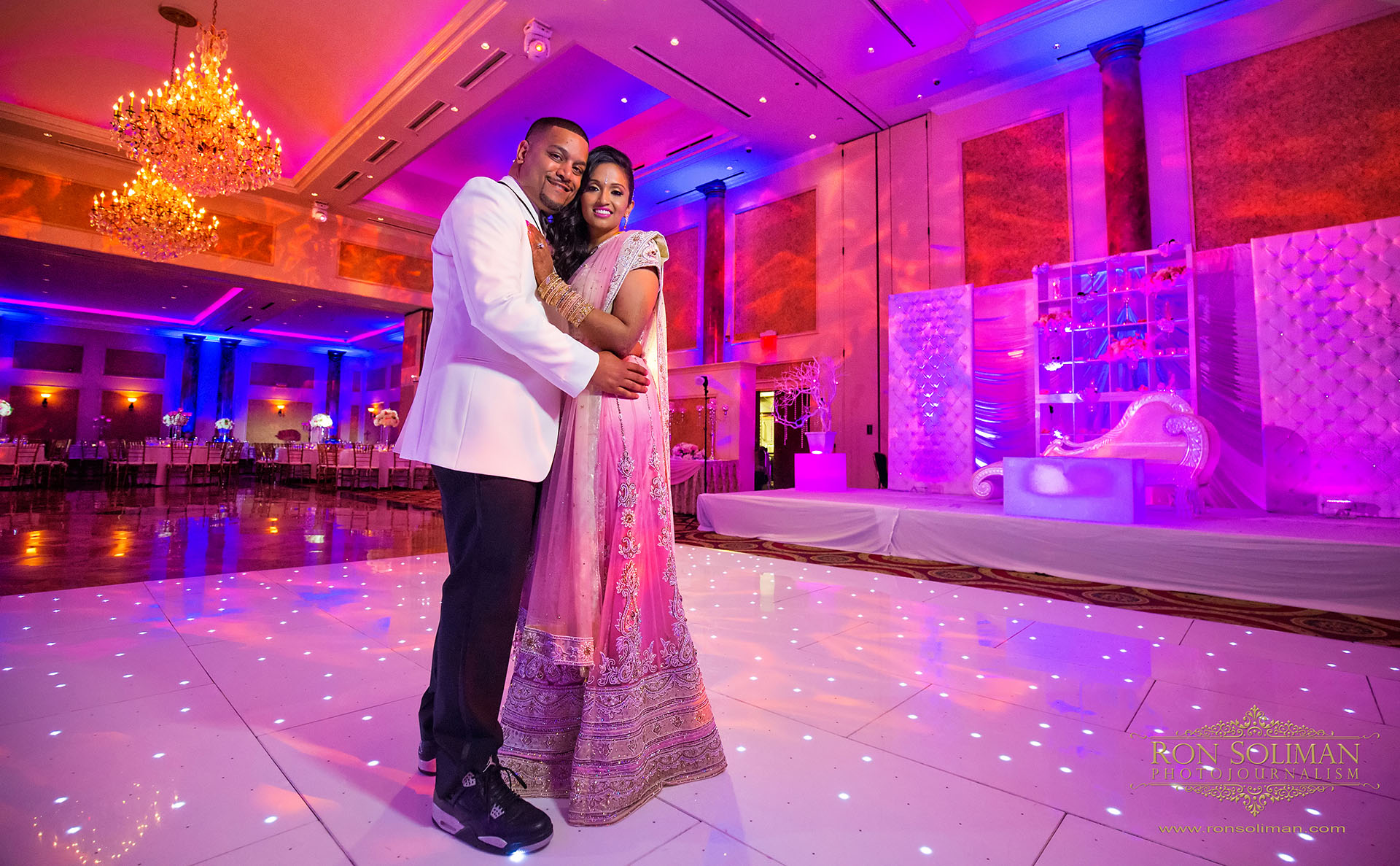 Indian wedding receptio at The Merion