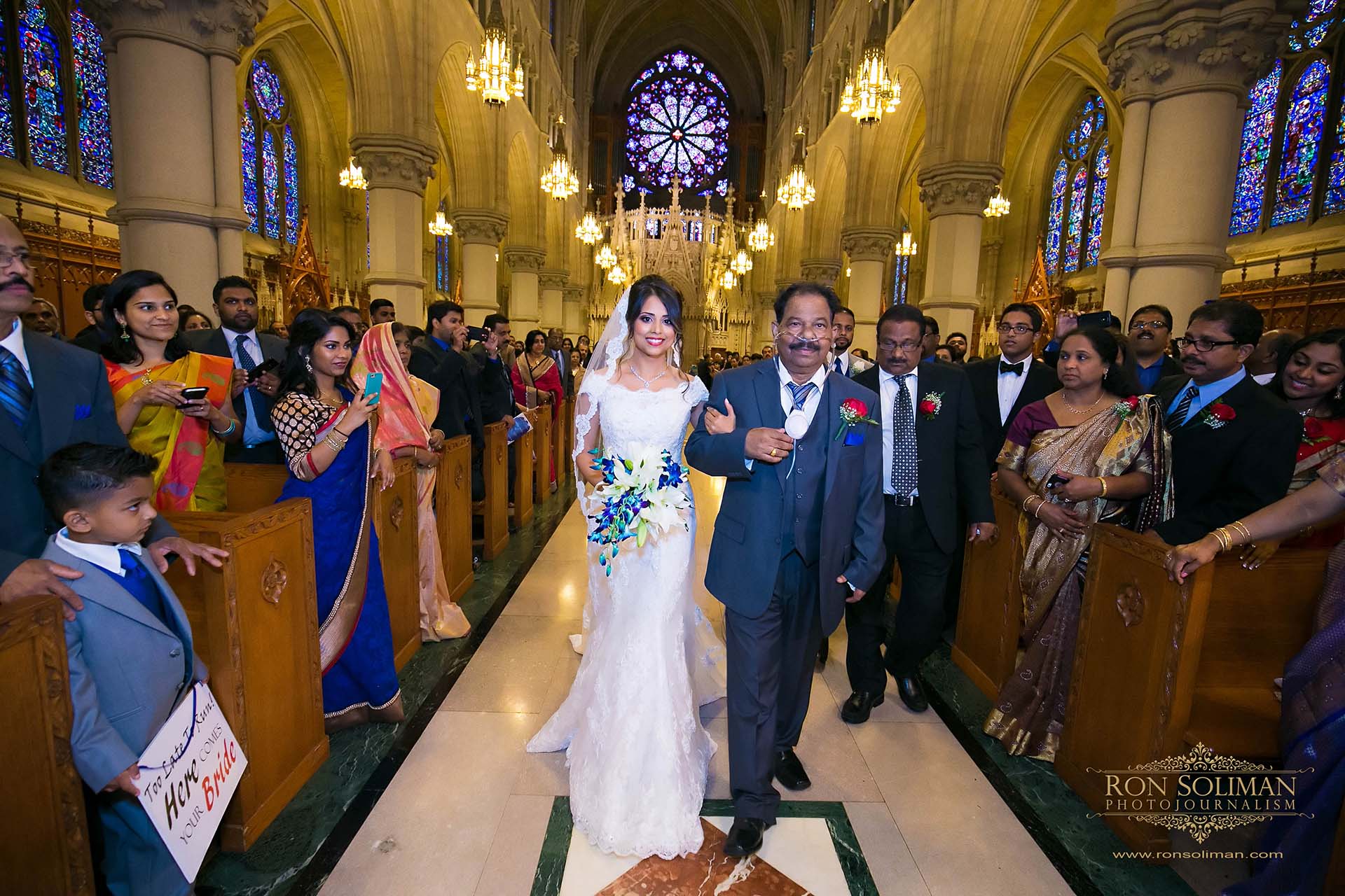 Cathedral Basilica of the Sacred Heart wedding photos