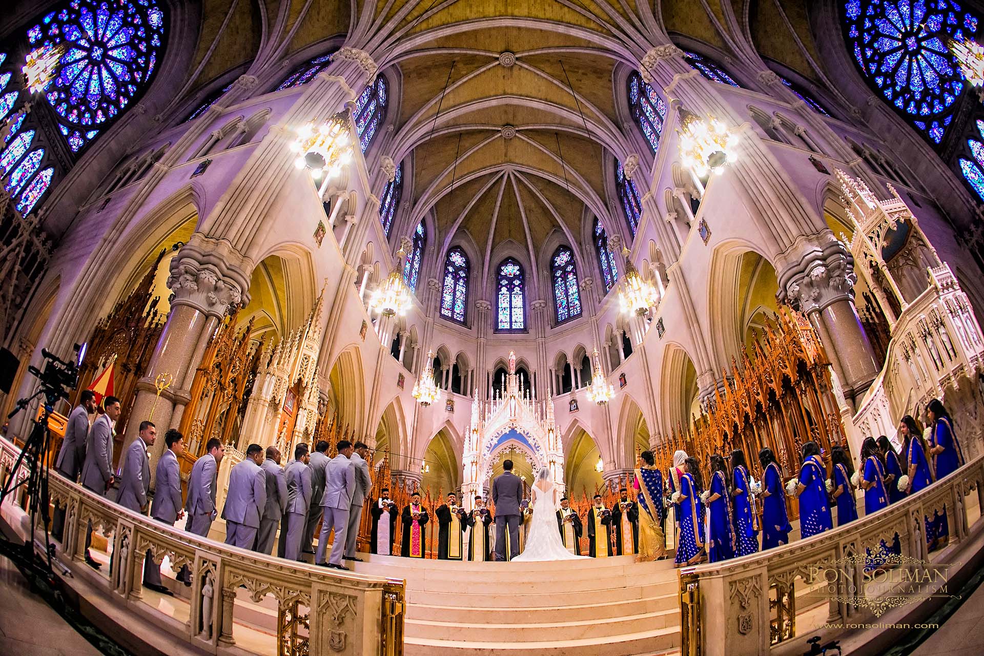 Cathedral Basilica of the Sacred Heart wedding photos