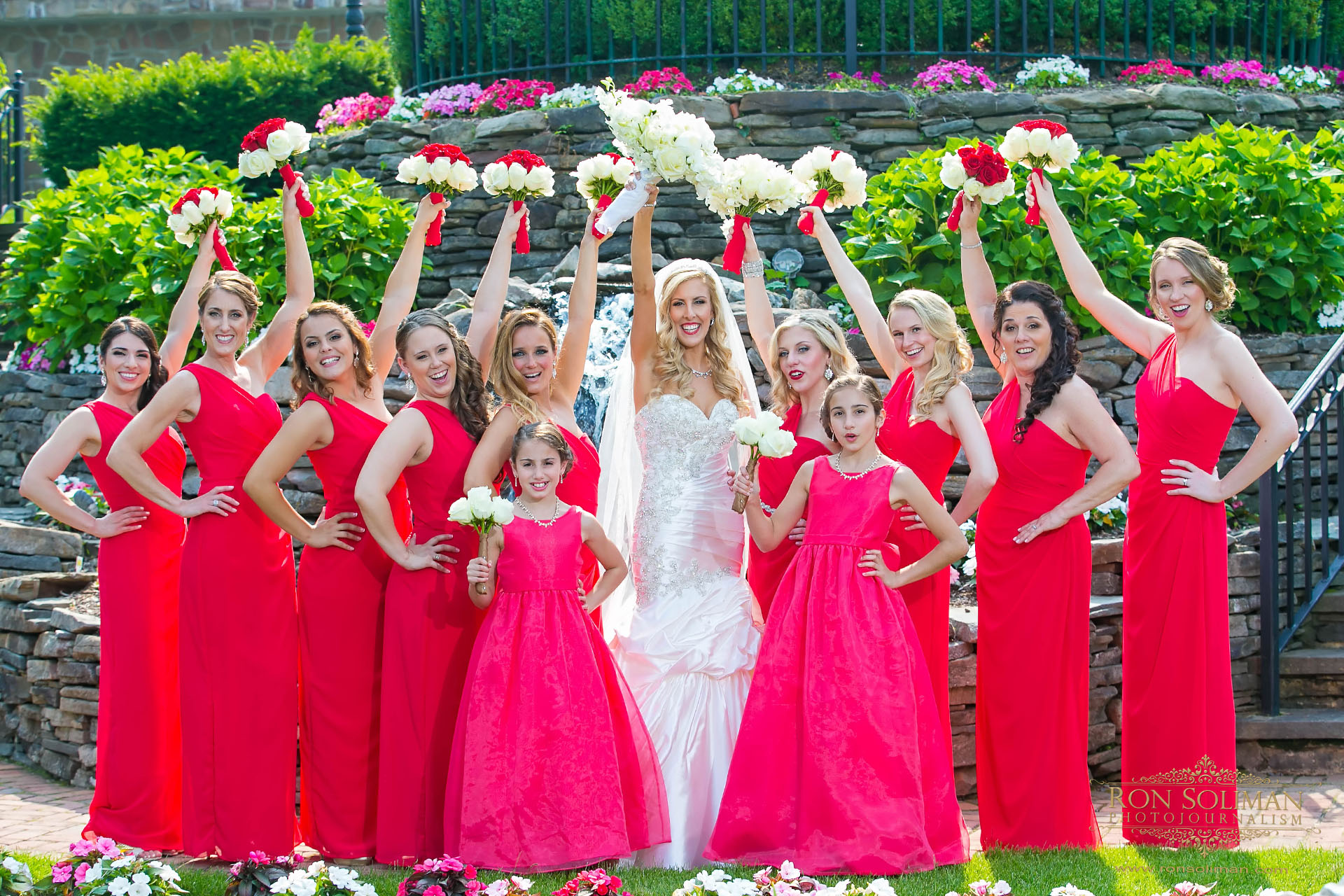 bridal party at park savoy