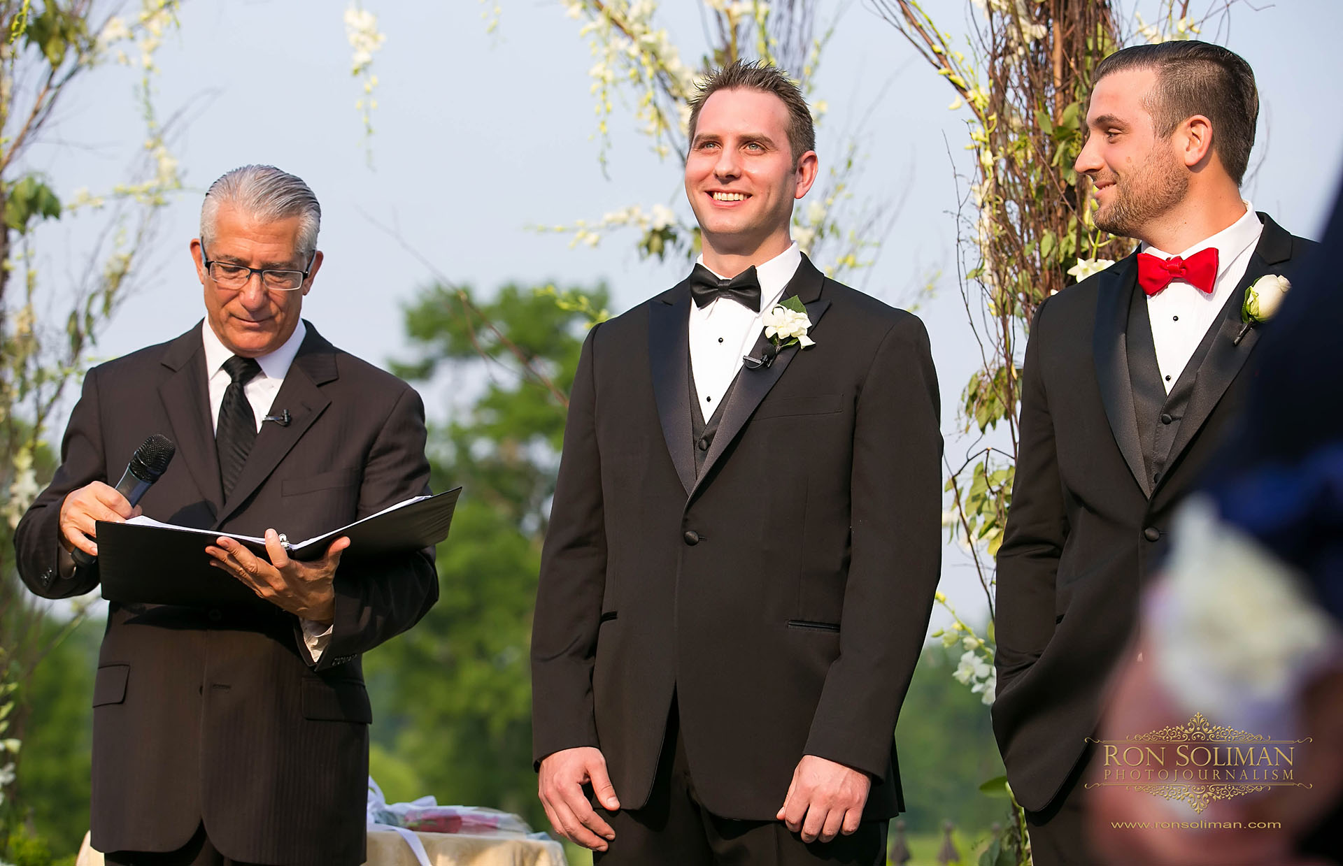 park savoy outdoor wedding ceremony