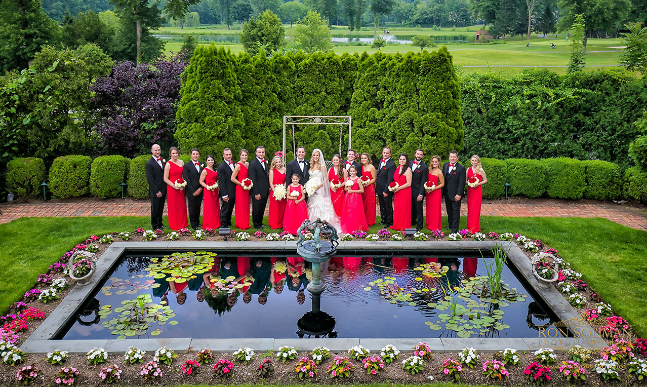 bridal party at park savoy