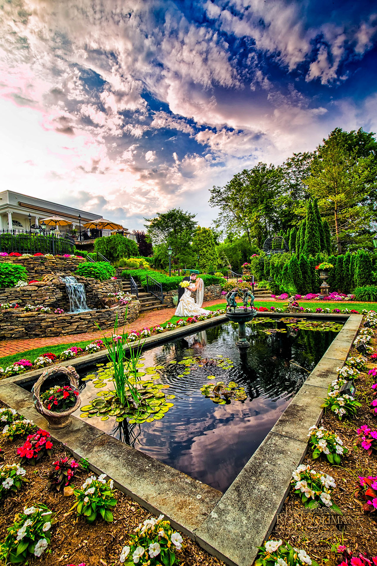 park savoy outdoor wedding ceremony