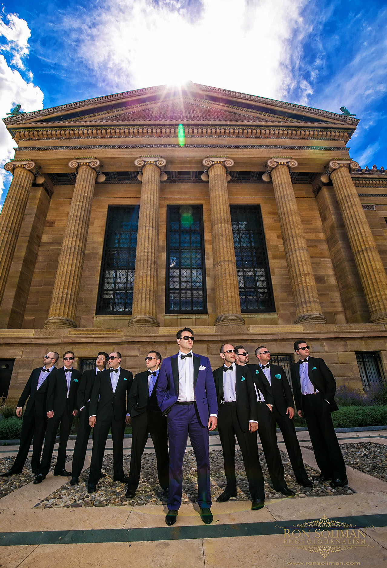 Philadelphia Museum of Art Wedding photos