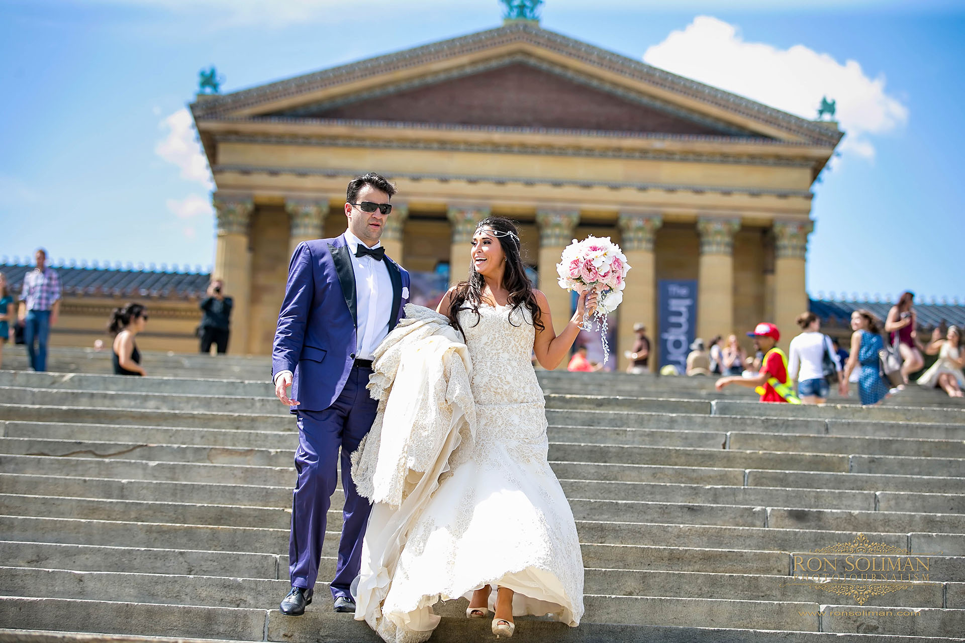 Philadelphia Museum of Art Wedding photos