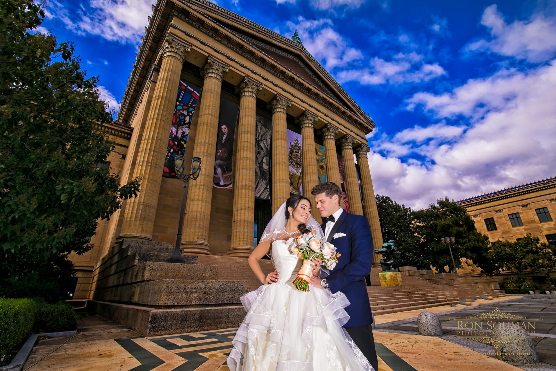 Philadelphia Art Museum wedding photos