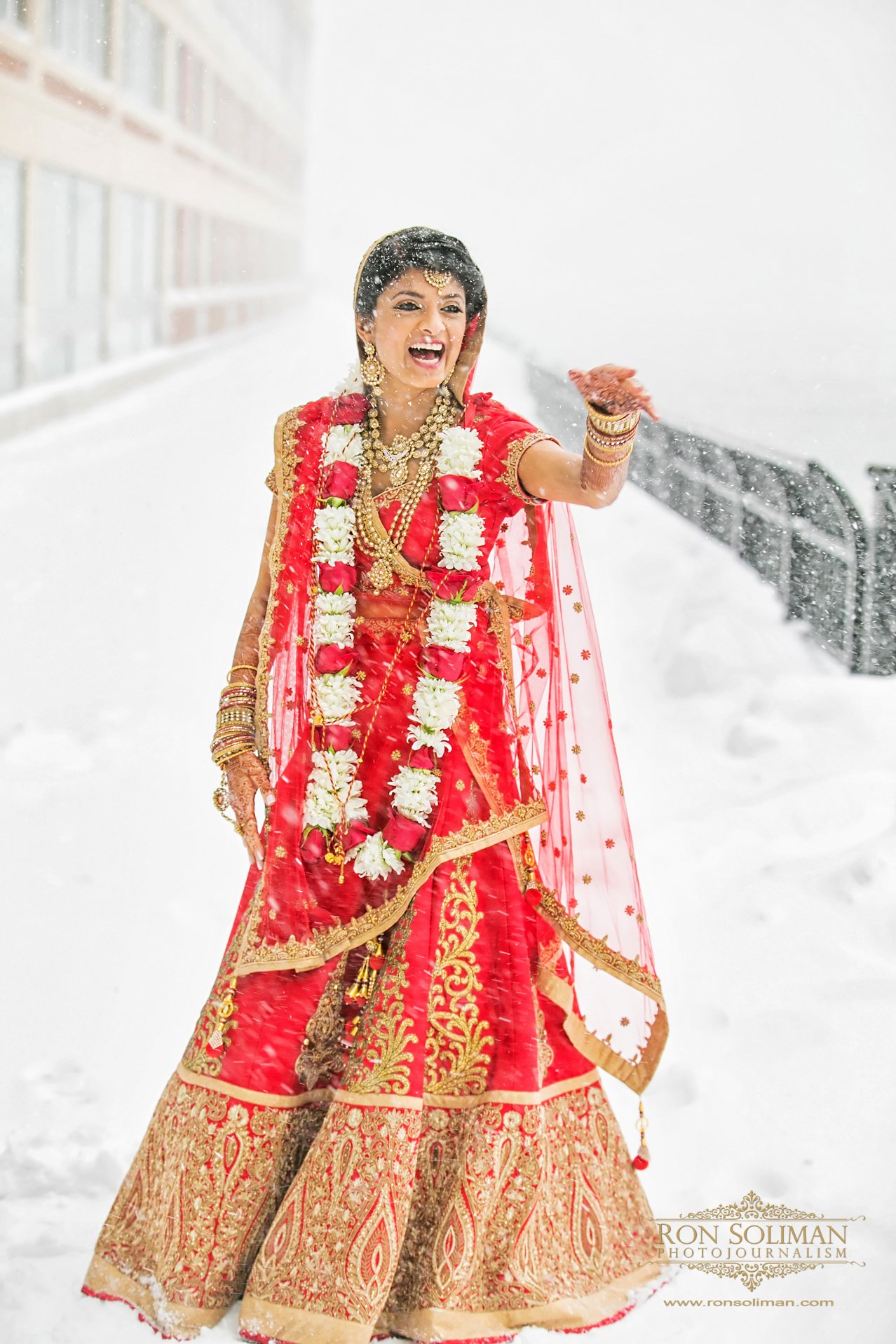 Best Snow wedding photos