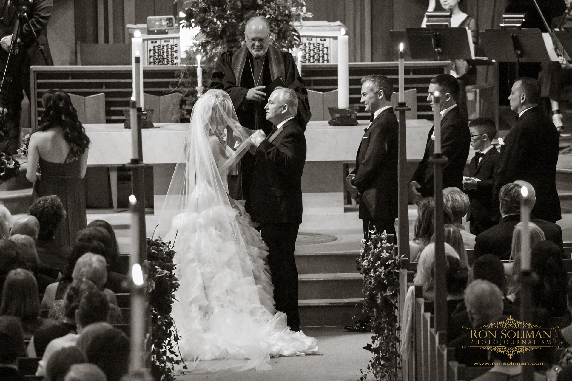 Emotional Father Gives Away Her Daughter at the Altar |  Rainbow Room New York Wedding Noel + Rob