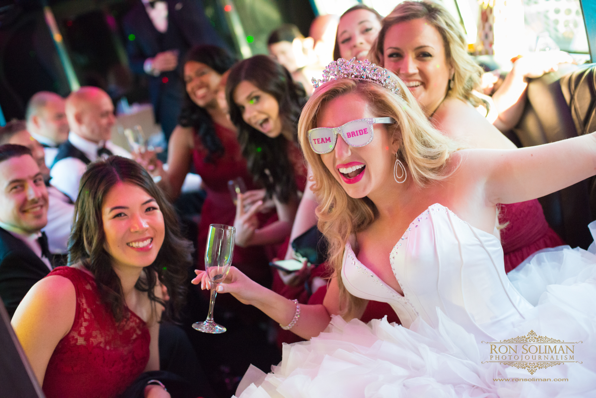 Team Bride Having Fun at the Party |  Rainbow Room New York Wedding Noel + Rob