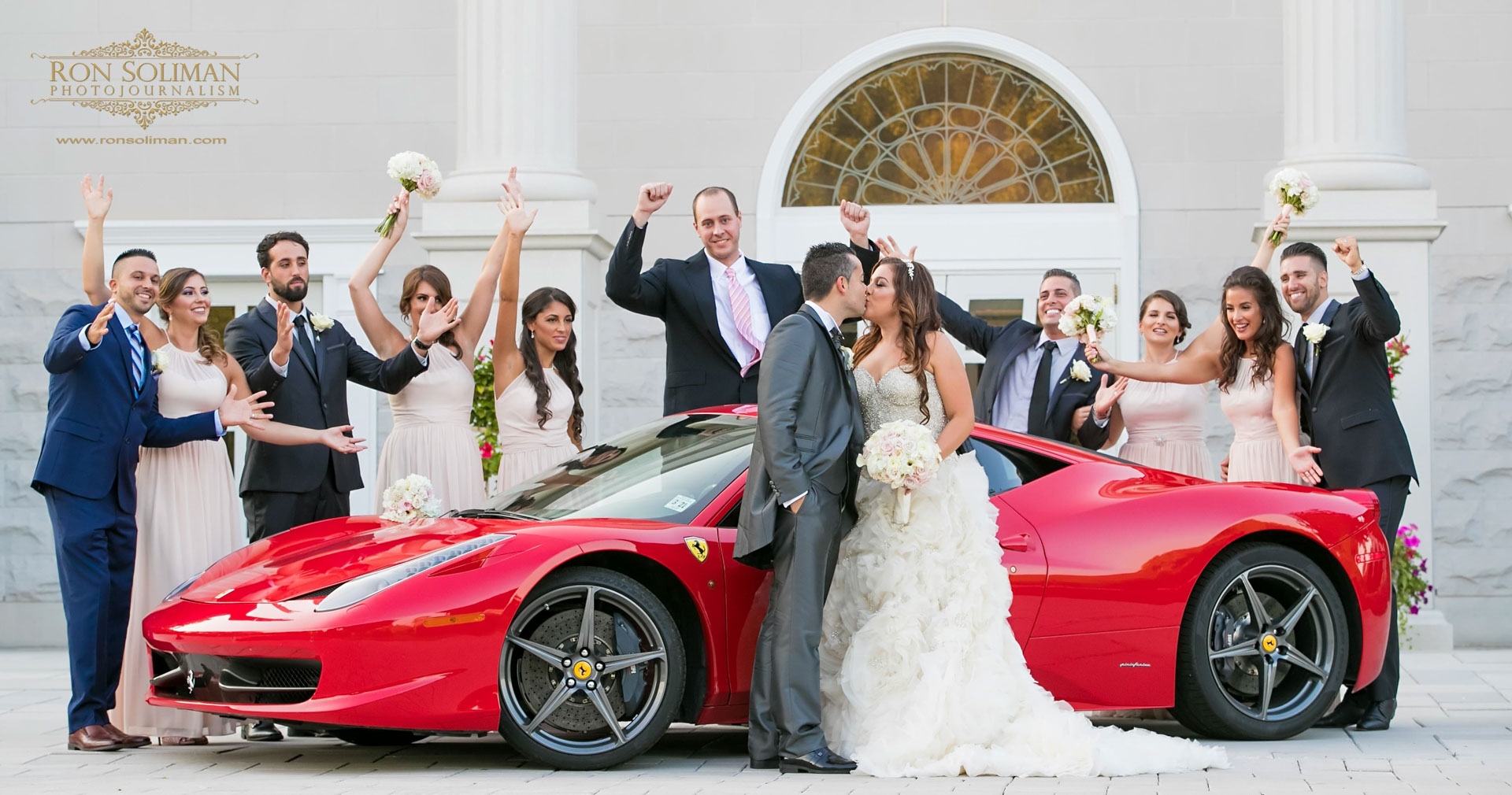 Ferrari 458 Wedding car