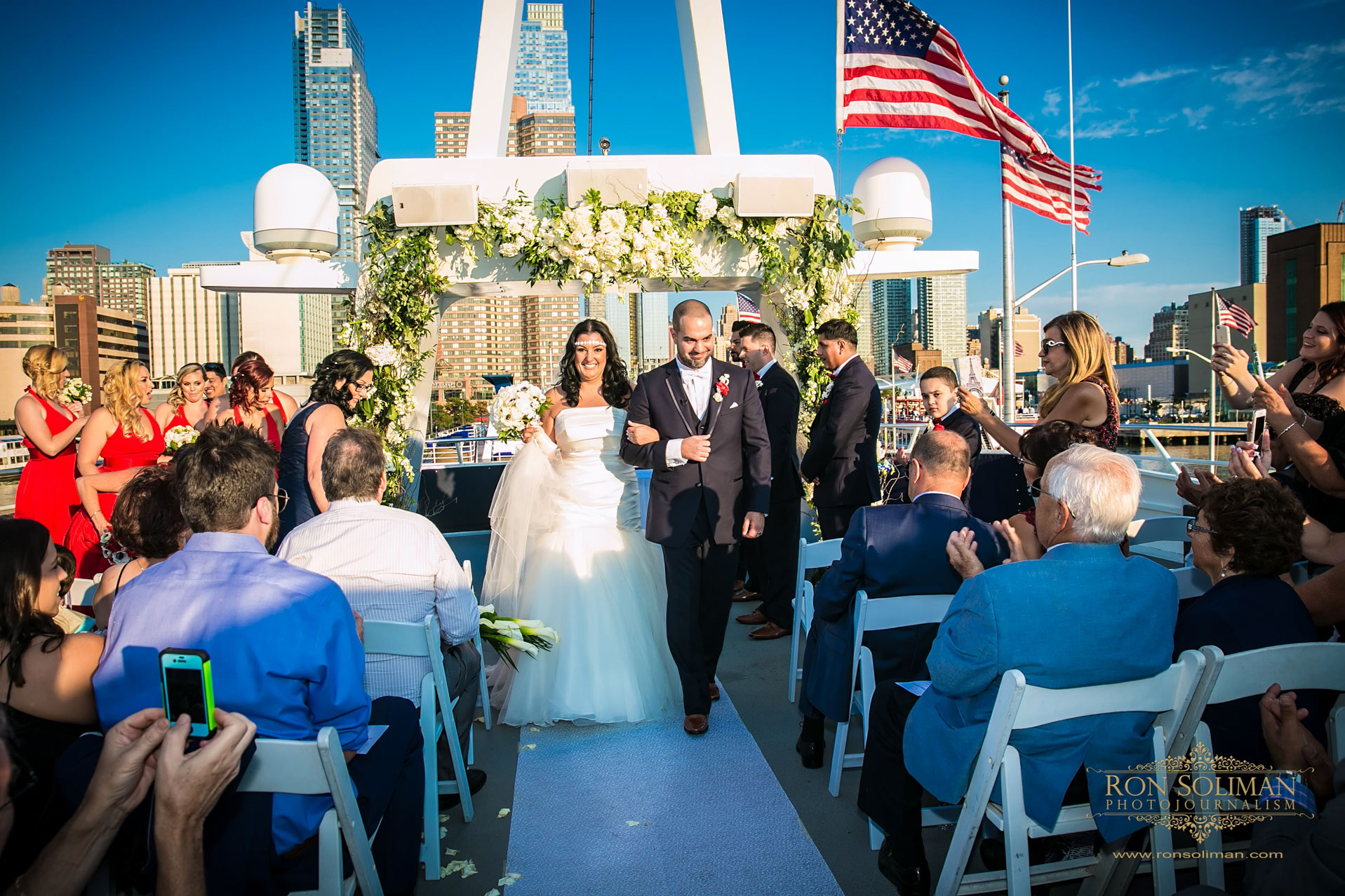 World Yacht New York Wedding photos