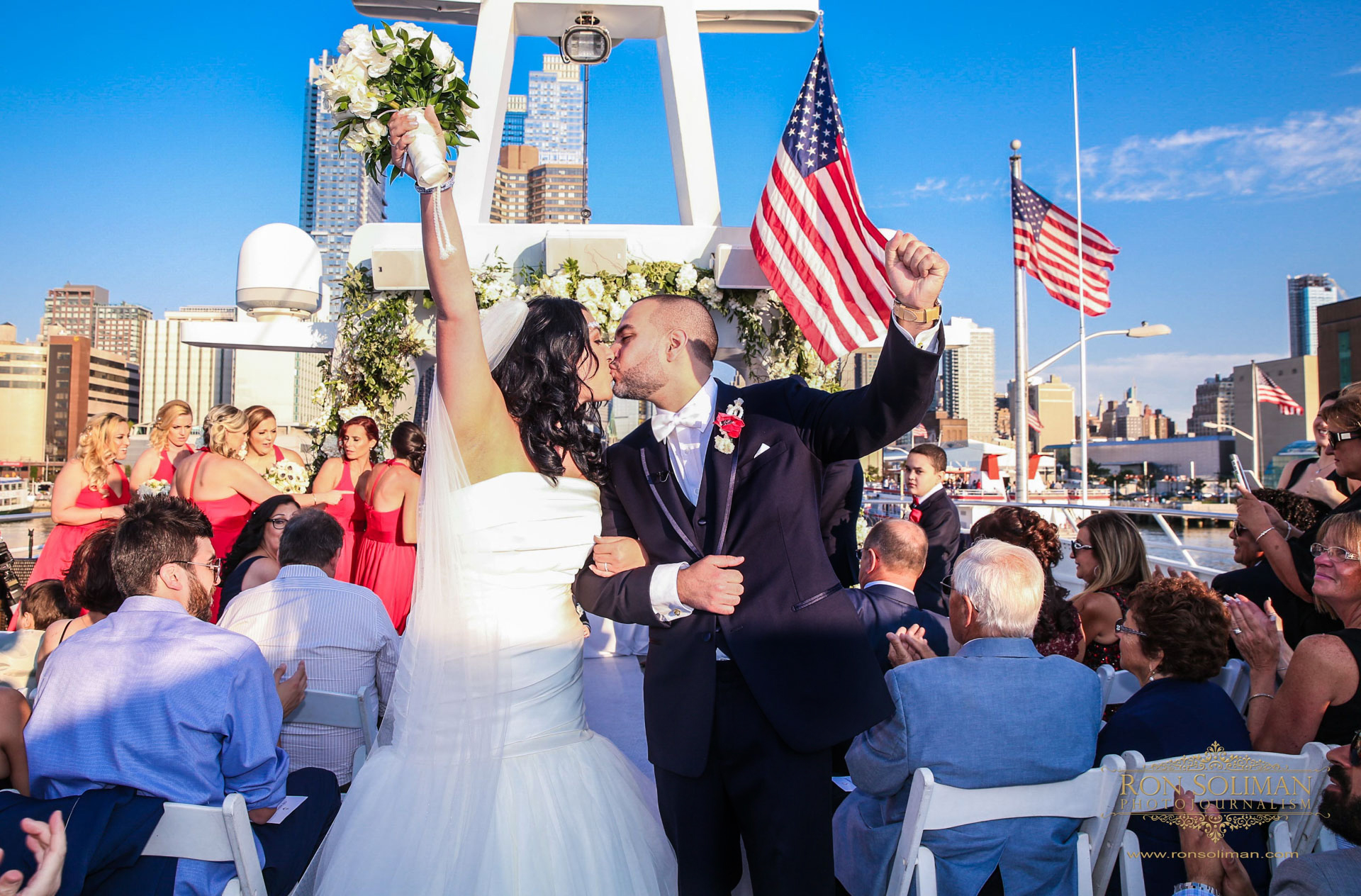 World Yacht New York Wedding photos