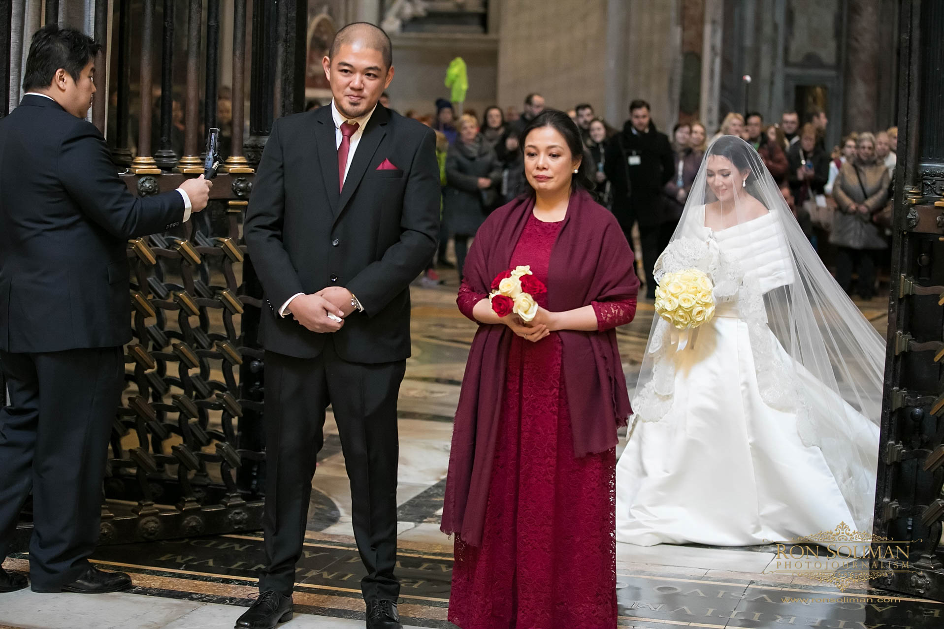 Cappella del Coro Vatican Wedding photos