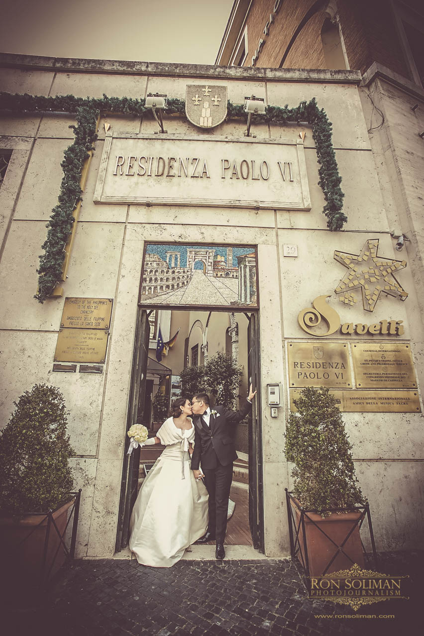 Residenza Paolo VI Wedding photos