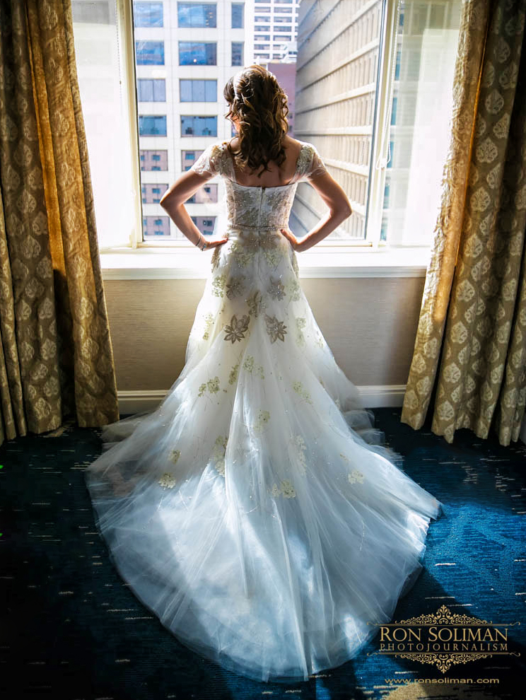 Monique Lhuillier Wedding gown