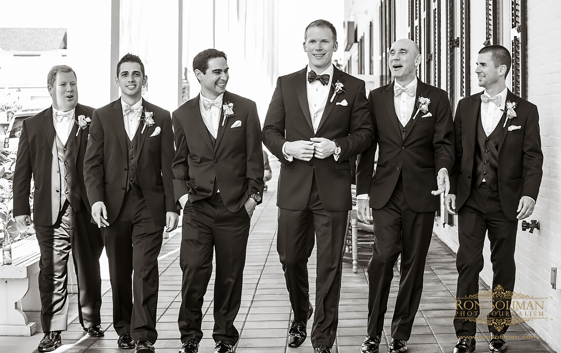 bridal party photo at CONGRESS HALL in CAPE MAY WEDDING