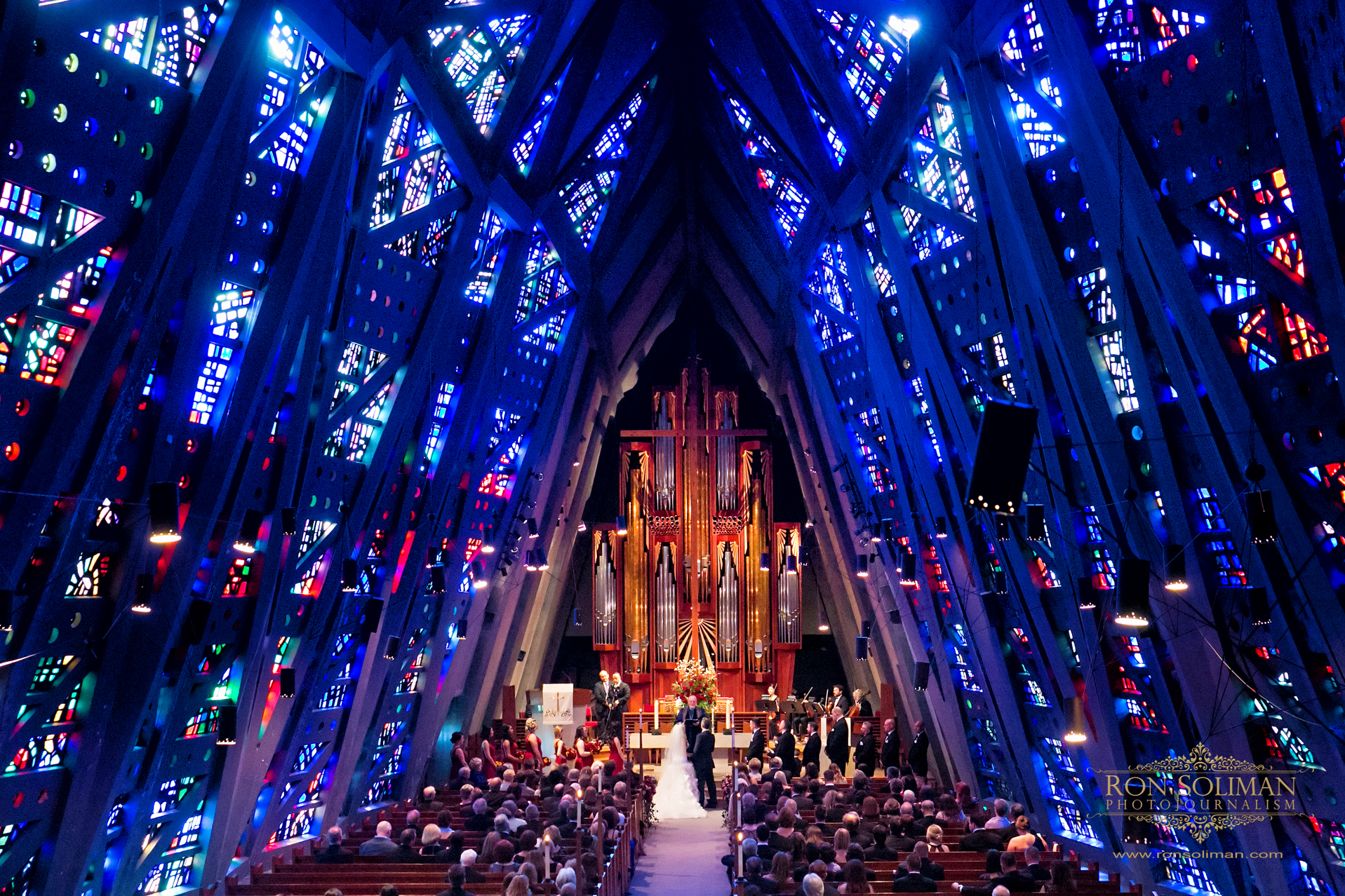 Majestic Church Photo| First Presbyterian Church of Stamford |  Rainbow Room New York Wedding Noel + Rob