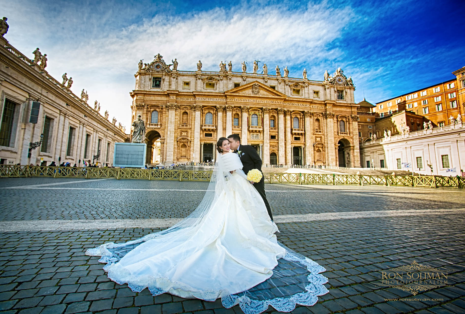 Cappella del Coro Vatican Wedding photos