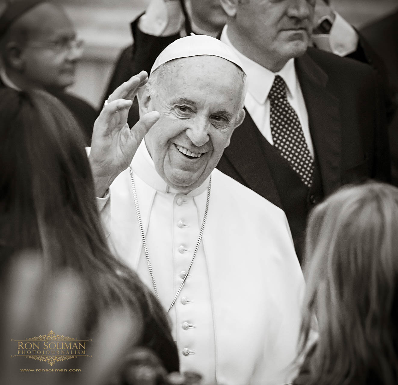 Pope Francis wedding photos