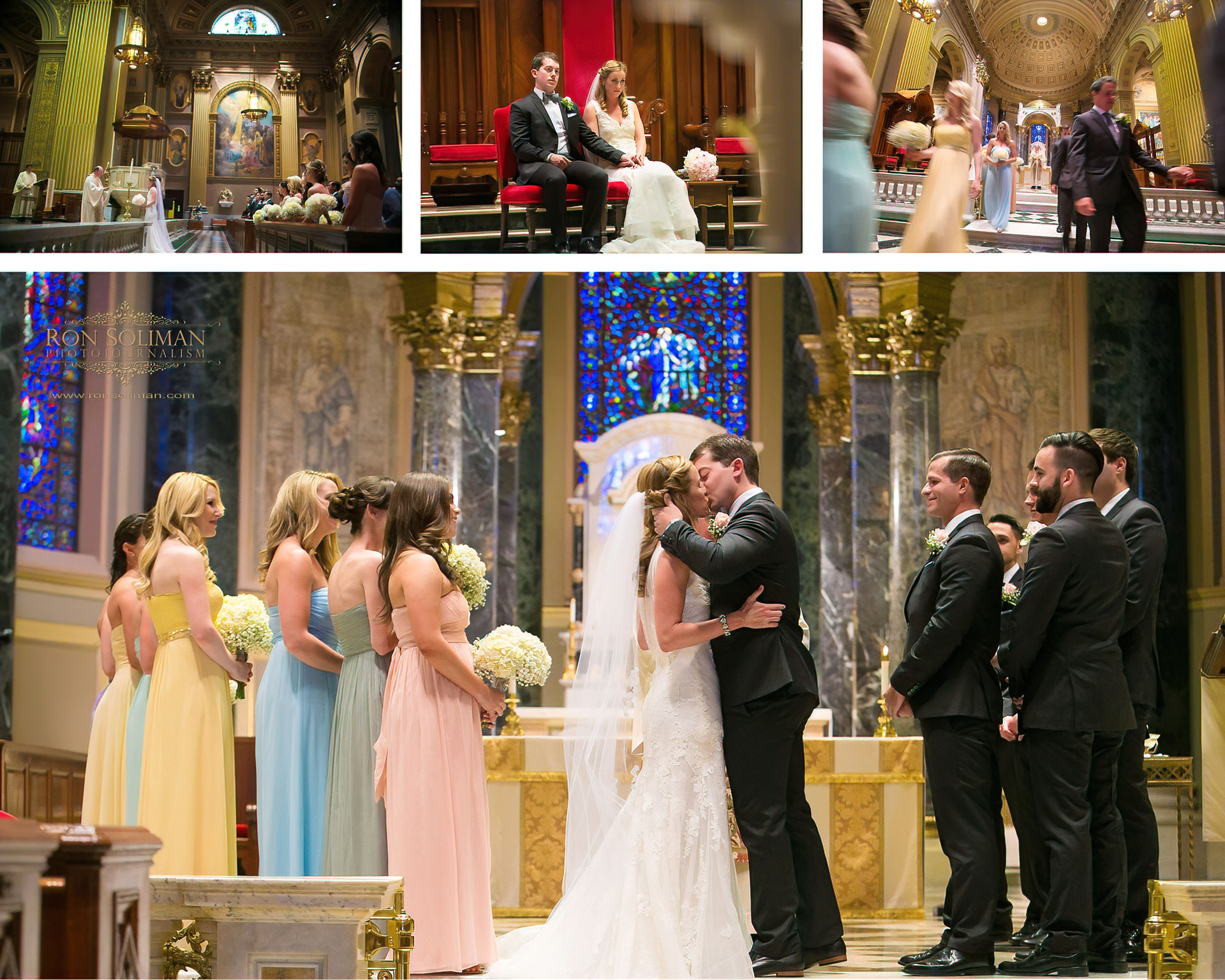 The Cathedral Basilica of Saints Peter and Paul wedding