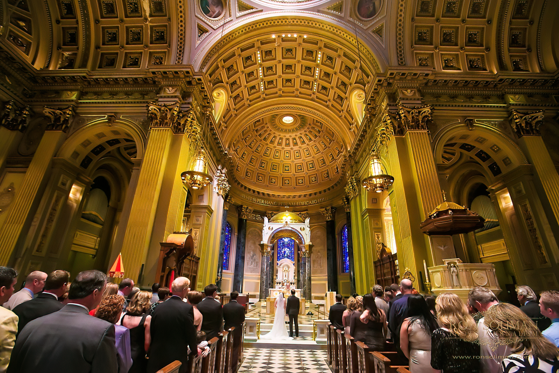 The Cathedral Basilica of Saints Peter and Paul wedding