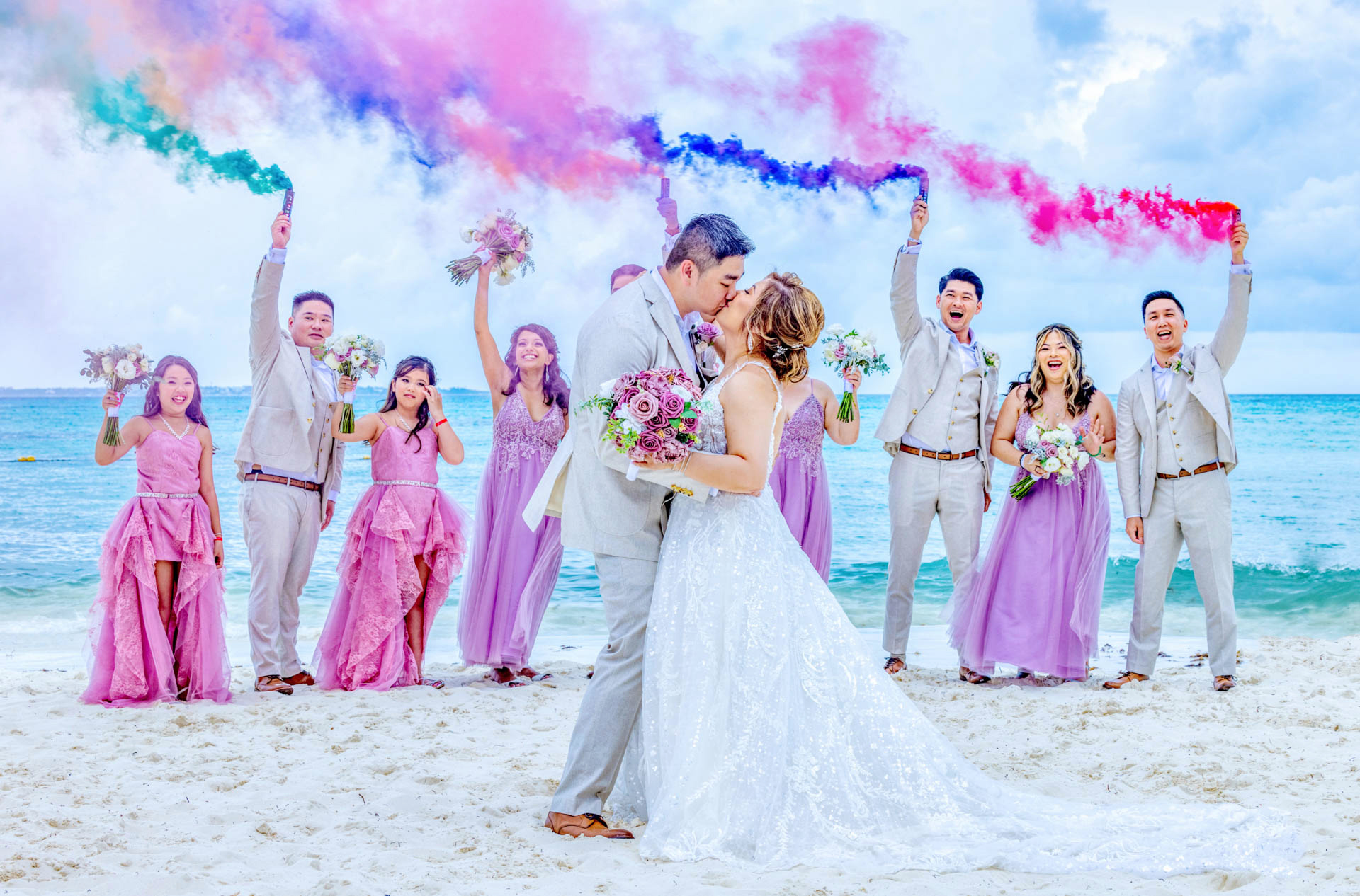 The Grand Fiesta Americana Coral Beach Cancun Wedding | Jade + Quang